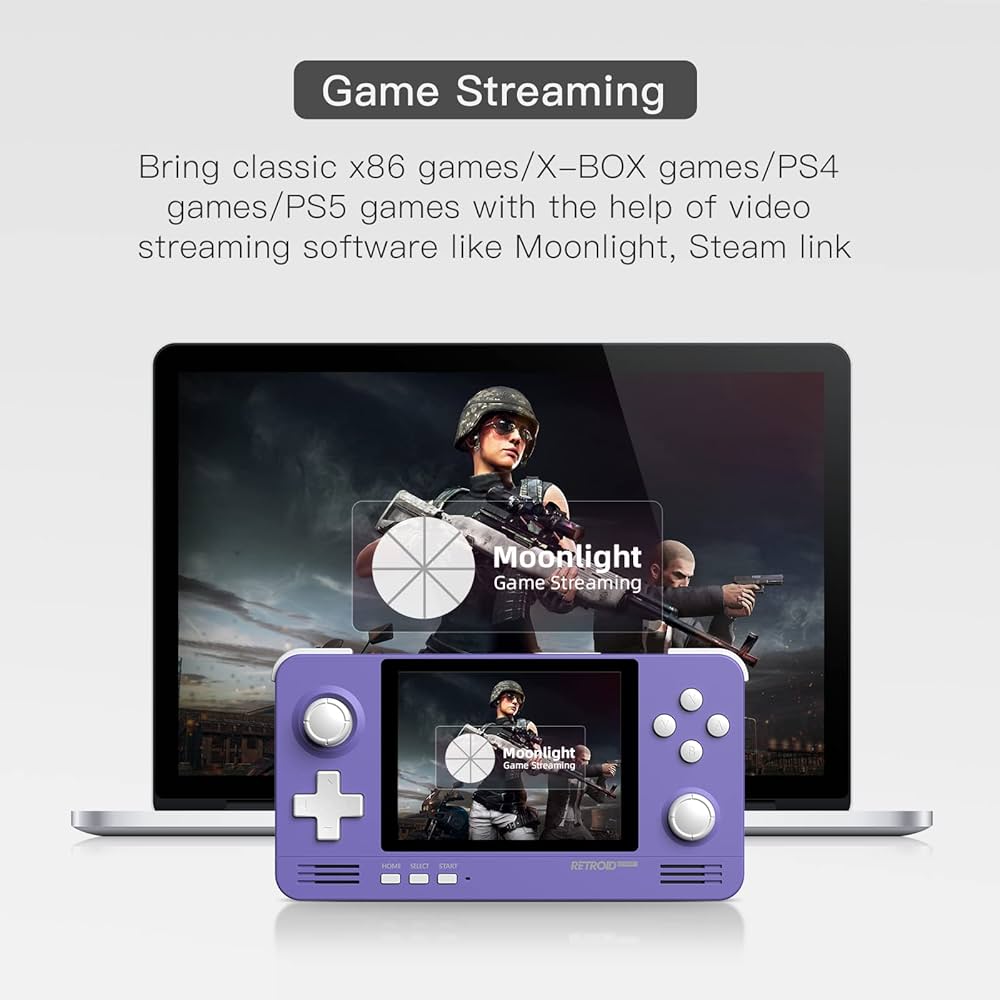retroid Retro Gaming Pocket 2 Plus Handheld; czterordzeniowy